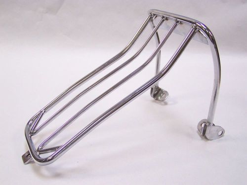 Rear bob tail fender luggage rack for softail fxst
