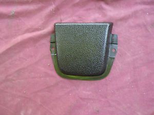 1975-1993 volvo 240 front seat belt trim cover, black (left or right) 244 245
