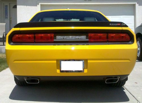08-14 dodge challenger taillight blackout center deck lid trunk  decal