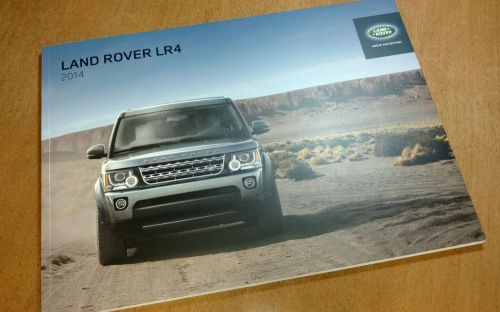 2014 land rover lr4 brochure