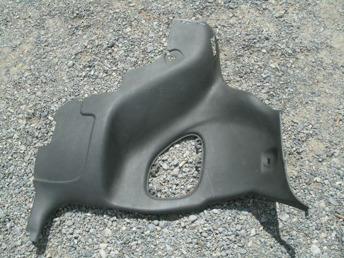 1997 camaro rear interior l/h driver quarter panel trim cover - graphite / grey