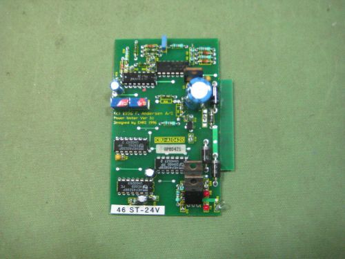 Andersen control board for electric winch and a thermo switch