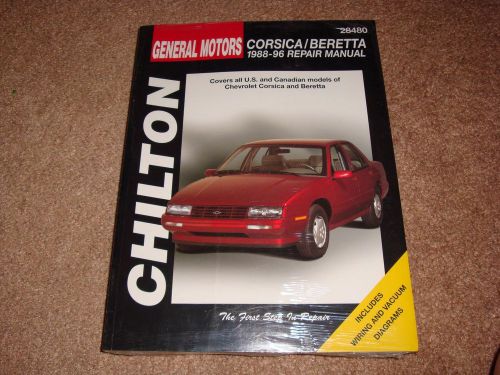 28480 chilton repair manual general motors corsica/beretta 1988-1996
