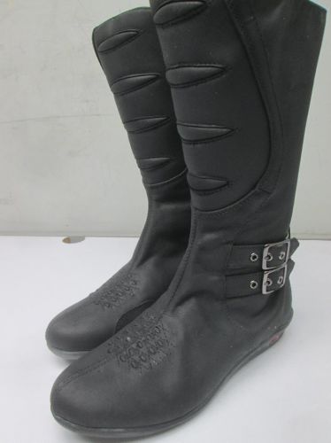 Icon sacred motorcycle black boots women&#039;s 7.5 / 38