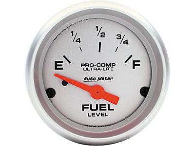 Auto meter 4316 ultra-lite fuel level gauge 2-1/16&#034; electrical
