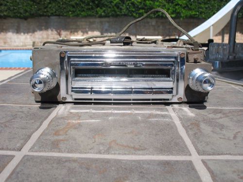 1956 cadillac wonder bar radio with knobs