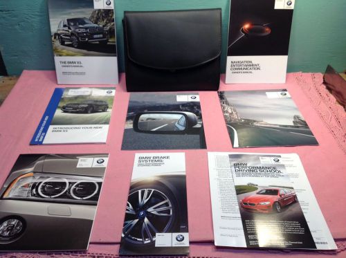 New 2015 - 2016 bmw f15 x5 owners manual with case oem genuine
