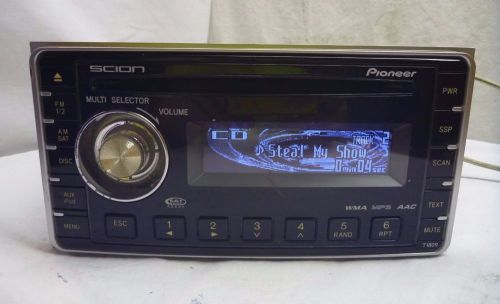 04-10 scion xa xb xd tc pioneer radio mp3 single cd t1809 pt546-00081 jp1809