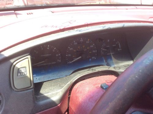 1992 ford taurus speedometer