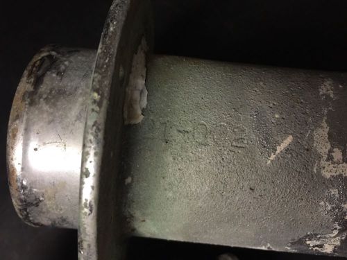 1 thru hull heavy duty bronze exhaust tip approx 5.5" x 3" od boat tips 3b13