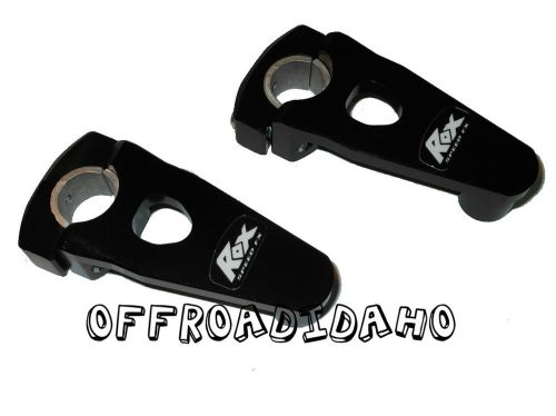Rox speed handlebar pivot bar elite snowmobile 3.5" pivoting riser 7/8 or 1-1/8"