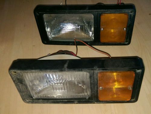 Fisher/western snow plow head lights