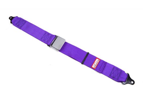 3&#034; chrome lift latch seat belt lap belt purple restomod rat rod 2 point 60&#034;