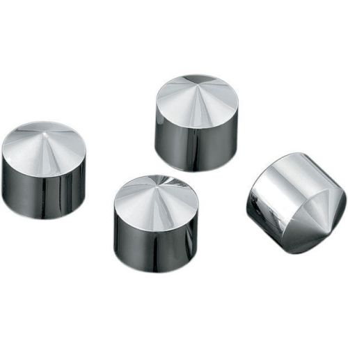 Kuryakyn peaked rocker box bolt covers 4pk chrome harley flstci classic 01-06