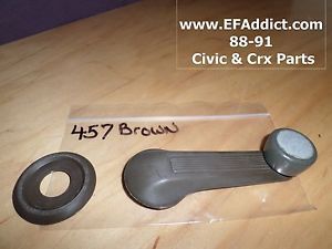 88-91 honda civic sedan wagon wagovan door crank window crank oem w/parts ef ef8