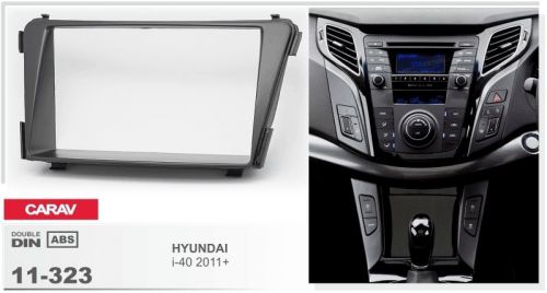 Carav 11-323 2-din car radio dash kit panel for i-40 2011+