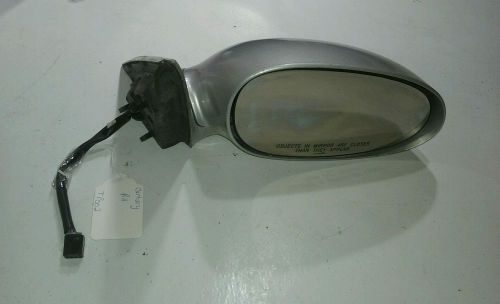 1997-2002 buick century right pass silver oem heated side view mirror tp002