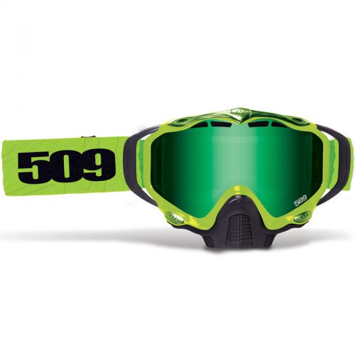 509 sinister x5 goggles - lime - green mirror yellow tint lens - 509-x5gog-15-li