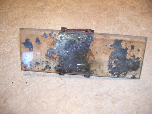 Antique 1920&#039;s model t ford era car accessory beveled glass rear view  mirror