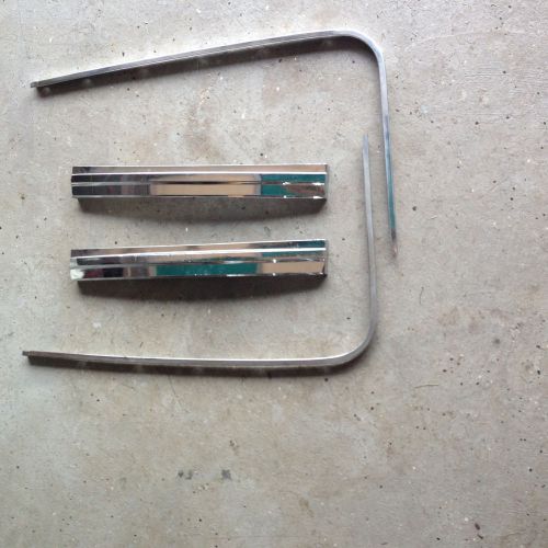 1966 dodge charger rear seat chrome and stainless