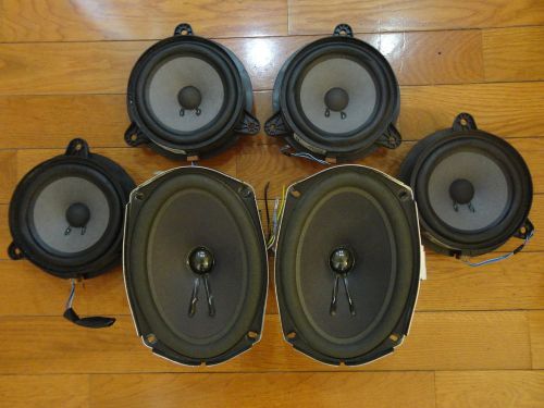 Bose 6-piece car sound system *universal speakers nissan infiniti audi mazda gm