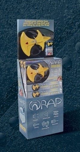 The wrap steering wheel lock &amp; airbag cover