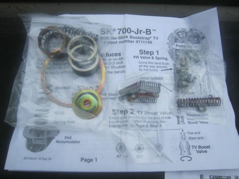 Purchase TransGo Shift Kit SK 700JR THM 700R4, 1985Up in Easley