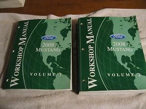 2008 ford mustang service repair manuals volume 1 &amp; 2