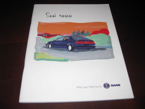 1996 saab 9000 series sales brochure cs cse +