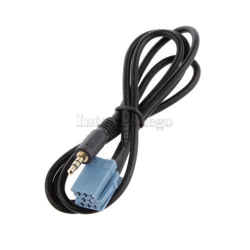 Car 3.5mm jack aux cable auto audio for blaupunkt radio 2000-2010