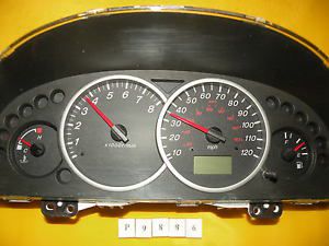 03 04 mazda tribute speedometer instrument cluster dash panel gauges 160,022