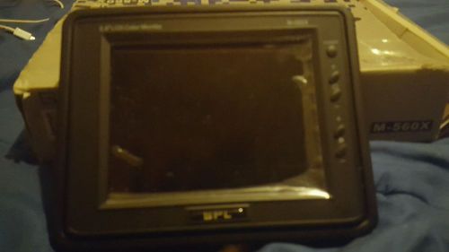 5.6 fold out color monitor