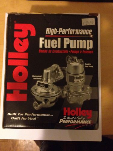 Holley high-performance competition 110 gph electric fuel pump &amp; regulator