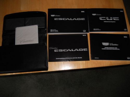 2016 cadillac escalade owners manual cue navigation manual and case-new-free shi