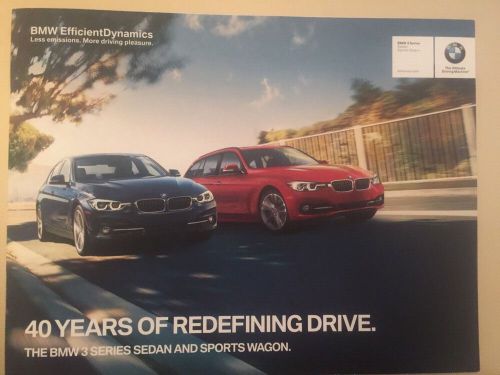 2016 bmw 40 years of redefining drive 3 series sedan &amp;sportwagon