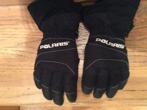 Polaris kids snowmobile gloves/ mitts kids size small euc