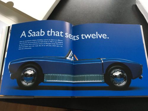 2002 saab new car promotional literature