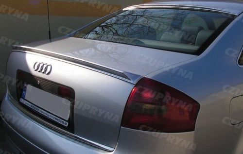 Audi a6 1998 - 2004 rear trunk spoiler lip rare &amp; unique - fits c5 body a6  abs