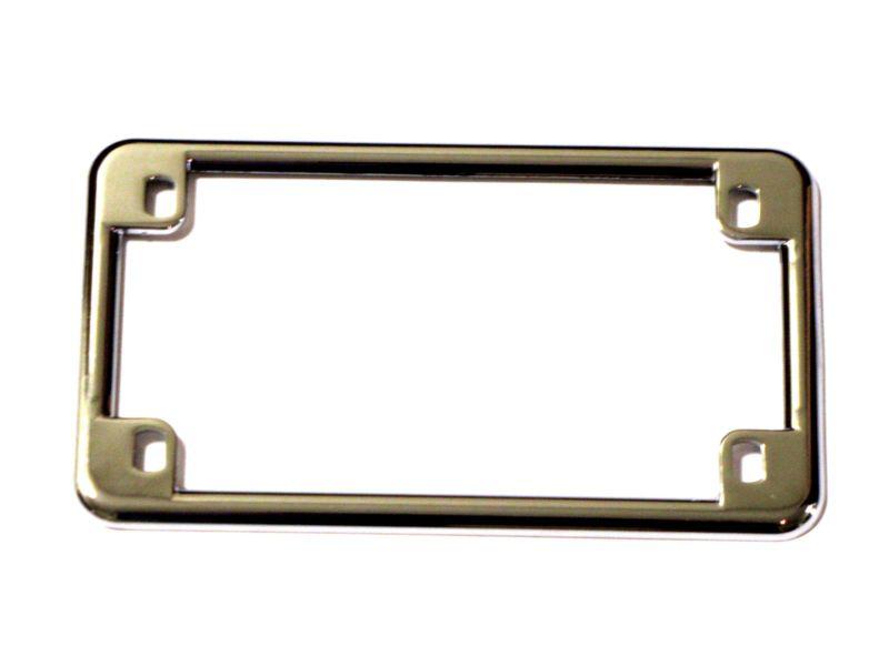 New billet motorcycle license plate frame chrome for harley davidson 