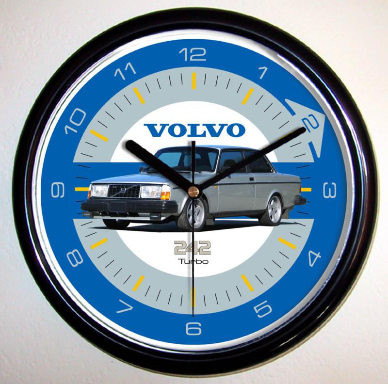 Volvo 242 turbo or 242 gt wall clock choice of two models 242gt 240