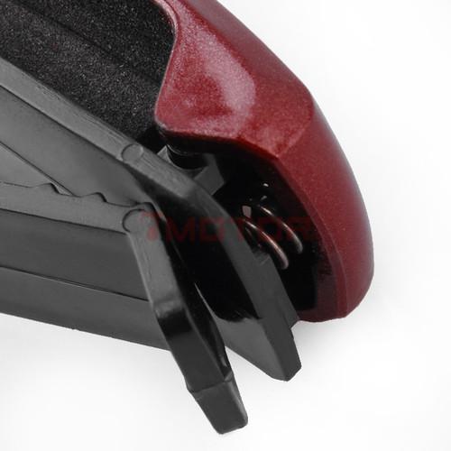New Red Car Vehicle Sun Visor Eyeglasses Sunglasses Holder Clip Ticket Card Clip, US $3.09, image 6