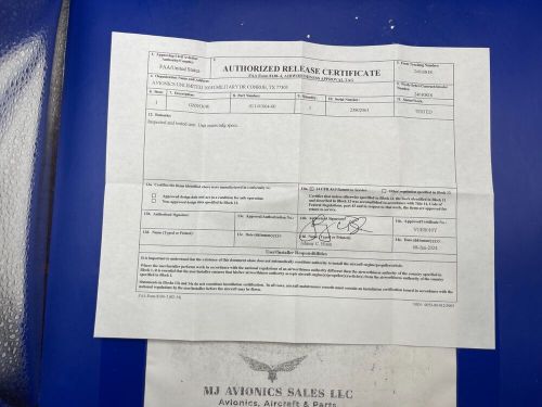 GARMIN GNS 530W WAAS GPS/NAV/COMM 14/28 VDC P/N 011-01064-00 WITH FAA FORM 8130, US $8,995.00, image 4