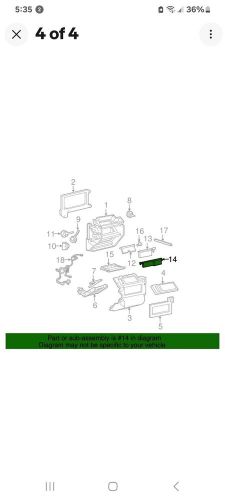 HVAC Mode Valve ACDelco GM Original Equipment 52491906, US $48.95, image 2