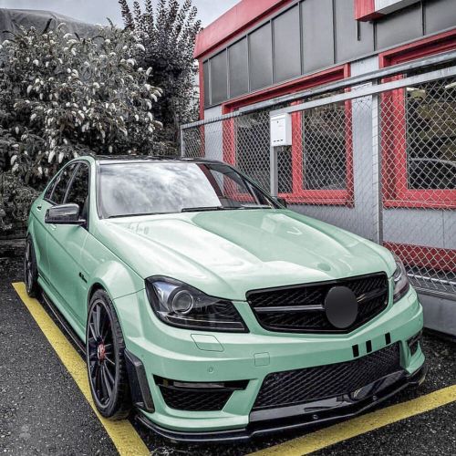 Front Bumper Spoiler Lip Kit For Benz C-Class W204 S204 AMG Line 2011-2014 New, US $81.34, image 2