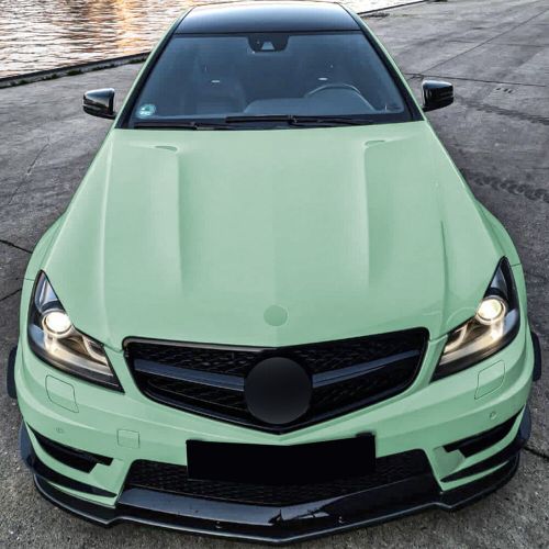 Front Bumper Spoiler Lip Kit For Benz C-Class W204 S204 AMG Line 2011-2014 New, US $81.34, image 3