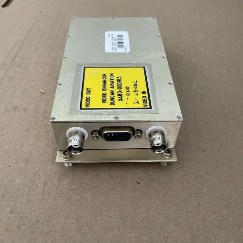Duncan aviation da80-000913 automatic video enhancer