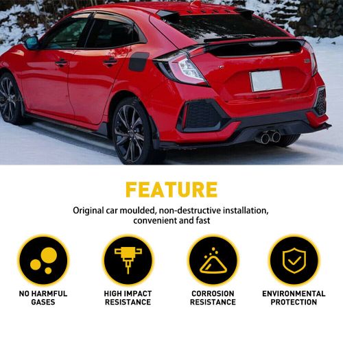 For 2017-2021 Civic Honda Hatchback Mud Flaps Splash Guards Fender Car Mudguard, US $24.99, image 4