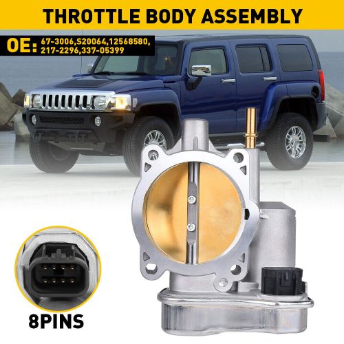 Throttle Body For Trailblazer 2003-2007 Chevrolet GMC Envoy Buick Rainier 4.2L, US $64.99, image 7