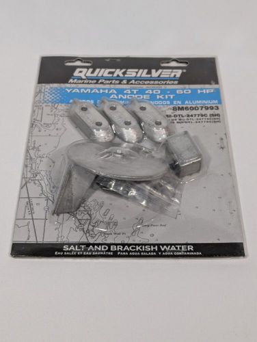 Quicksilver 8M6007993 Aluminum Anode Kit - Yamaha 4T Outboards 40-60 HP, US $14.99, image 2