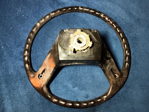 1984-88 Toyota Truck Pickup Hilux Base Celica 89 4Runner Steering Wheel BLACK OE, US $89.97, image 5